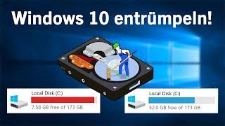 BESSER als die Windows Datenträgerbereinigung! (kostenlos & schnell)