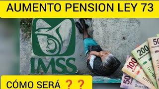 MODIFICACIÓN A LA PENSION IMSS LEY 73 (AUMENTO)