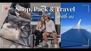 SHOP, PACK & TRAVEL WITH US!️ (Couples Holiday clothing haul ️ Fly with us to Spain️ PT1