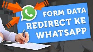 Redirect Formulir Data ke WhatsApp - Berdu.id