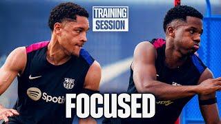 POWER & INTENSITY!!  | FC Barcelona training 