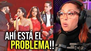 QUE FALLÓ  entre Ángela Aguilar , Becky G y Leonardo? | LATIN GRAMMY |  Vocal Coach Analiza