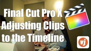 Final Cut Pro X Basics: Moving, Trimming, & Deleting Clips