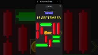 16 September Hamster Kombat Mini Game | mini game hamster kombat today