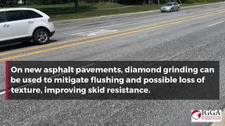 Grooving and Grinding Asphalt Pavement Creates a Smooth, Safe, Quiet Riding Surface