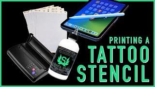 POV | PRINTING AND CREATING A TATTOO STENCIL