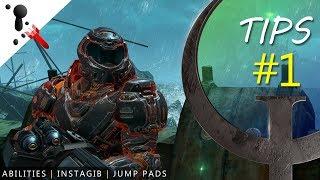 Quake Champions Random Tips #1 (Using Ability, Instagib, Jump Pads and More)