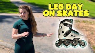 How To Skate UPHILL on Rollerblades: A full body workout!