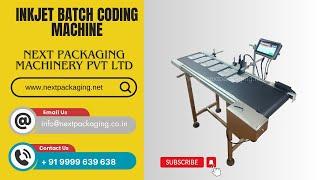 Tij inkjet batch coding machine | best inkjet mrp date printing machine for pouch, labels, cartons