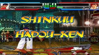 NICK54222 MUGEN: Ryu (DG) (me)  VS Iori Yagami (Quickfist)