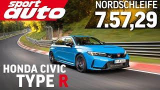 Honda Civic Type R (FL5) | Nordschleife HOT LAP 7.57,29 min | sport auto Supertest