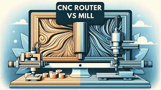 Which is Better: CNC Router or Mill? Find Out the Key Differences