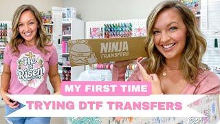 Ninja Transfers DTF transfers tutorial: start your custom t shirt business with just a heat press!