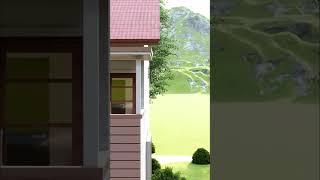 Inspiration Small House 2 Storey House -3 Bedroom - Balcony