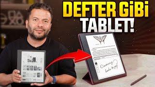 Amazon'dan efsane tablet! - Defter gibi davranan Kindle Scribe incelemesi!