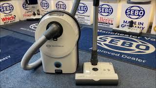 The Sebo Professional D9 Vacuum Cleaner. And How It Compares to the Sebo D8.