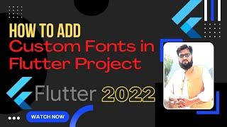 How to Use Custom Fonts in Flutter - Flutter Tutorials