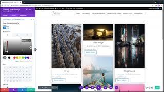 Masonry Blogs Divi Module