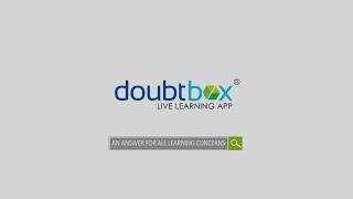 Live Learning App | Doubtbox | How it works? | Teaser | Educational videos for students