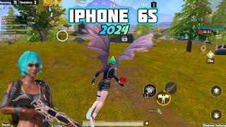 2GB RAM iPhone 6s PUBG Mobile Lag Test in 2024 || iPhone 6s Plus BGMI Gameplay