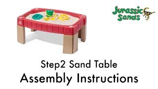 Step 2 Sand Table Unboxing & Assembly | Jurassic Sands