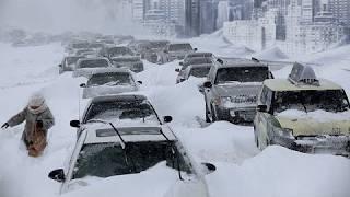 Blizzard in Europa zerstört Italien und Österreich in massivem Schneesturm