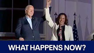 Biden drops 2024 election: What happens now?