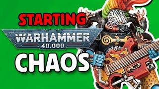 Starting Warhammer 40k - CHAOS