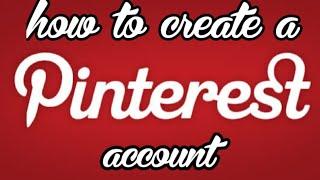 How to create  an account on pinterest| Android/pc| pinterest  account 2022| nain'z editz