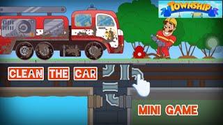 TOWNSHIP : MINI GAME PART 3 || CLEAN THE CAR