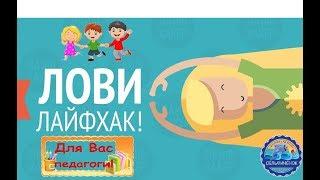 Лайфхак для воспитателей "Мои первые шаги в профессии" г.Братск