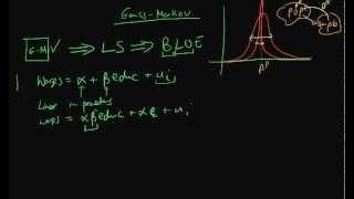 Gauss-Markov assumptions part 1