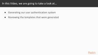 Laravel – Architect YouTube-Like Platforms: User Authentication Scaffolding | packtpub.com
