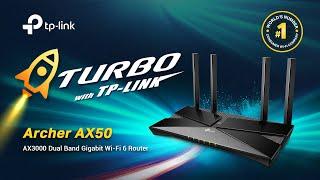 TP-Link Archer AX50 WiFi 6 Wireless Router Speed test