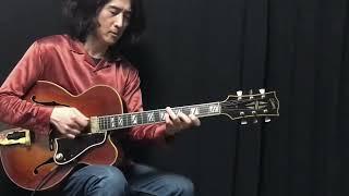 Girl Talk / Jazz Guitar Solo / Pick Style / Gibson Johnny Smith