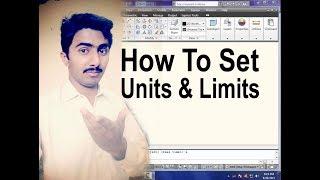 How To Set Drawing limits And units in AutoCAD