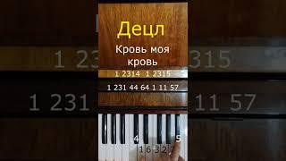 Децл Кровь моя кровь (cover) (piano)