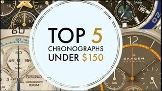 Avg. Joe’s Top 5 Chronograph Watches Under $150