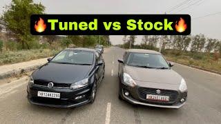 DRAG RACE : VW Polo Tdi Vs Maruti Swift Petrol| Kya aaj ye Kar Payegi ?