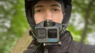 I’ve got a helmet mount for my GoPro!!!