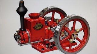 RETROL HIT MISS ENGINE MODEL enginediyshop  #973 tubalcain