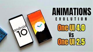 Animations on Samsung One UI 4.0 Vs One UI 2.5 - The evolution - any better?