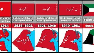 Evolution of The Kuwait Flag