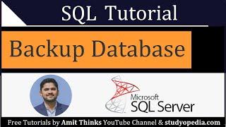 How to Backup a Database in SQL | SQL Tutorial for Beginners | 2021