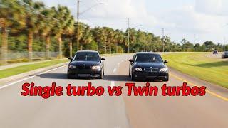 17T BMW 335i VS DocRace Single turbo BMW 135i