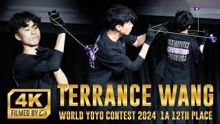 #WYYC2024 1A Final 12th | Terrance Wang | Team C3yoyodesign | World Yoyo Contest 2024