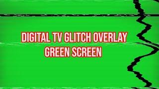 TOP 12 Digital TV Distorted Noise | Glitch Overlays Green Screen || by Green Pedia