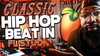 classic hip hop beat in fl studio (making a boom bap beat)