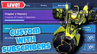 New Gear Hub Review | Custom With Subscribers In Mech Arena - Soul Alok Mech Arena