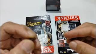 Cara membedakan kartu micro SD SanDisk EXTREME PRO yang Asli dengan yang Palsu